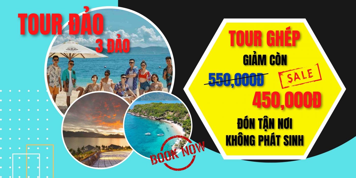 Tour 3 đảo Nha Trang